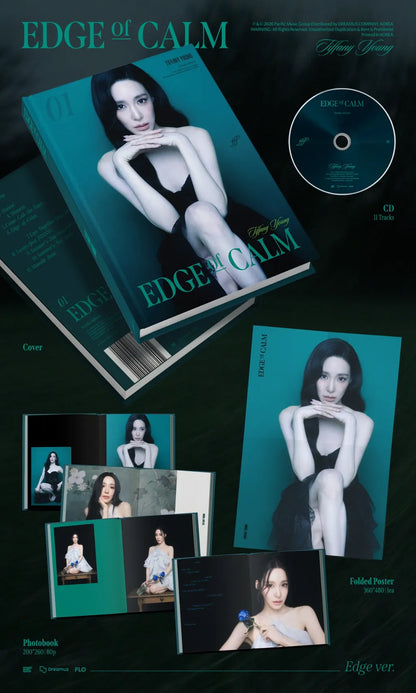 (PRE-ORDER) TIFFANY YOUNG - 1ST ALBUM [EDGE OF CALM] (2 VERSIONS)