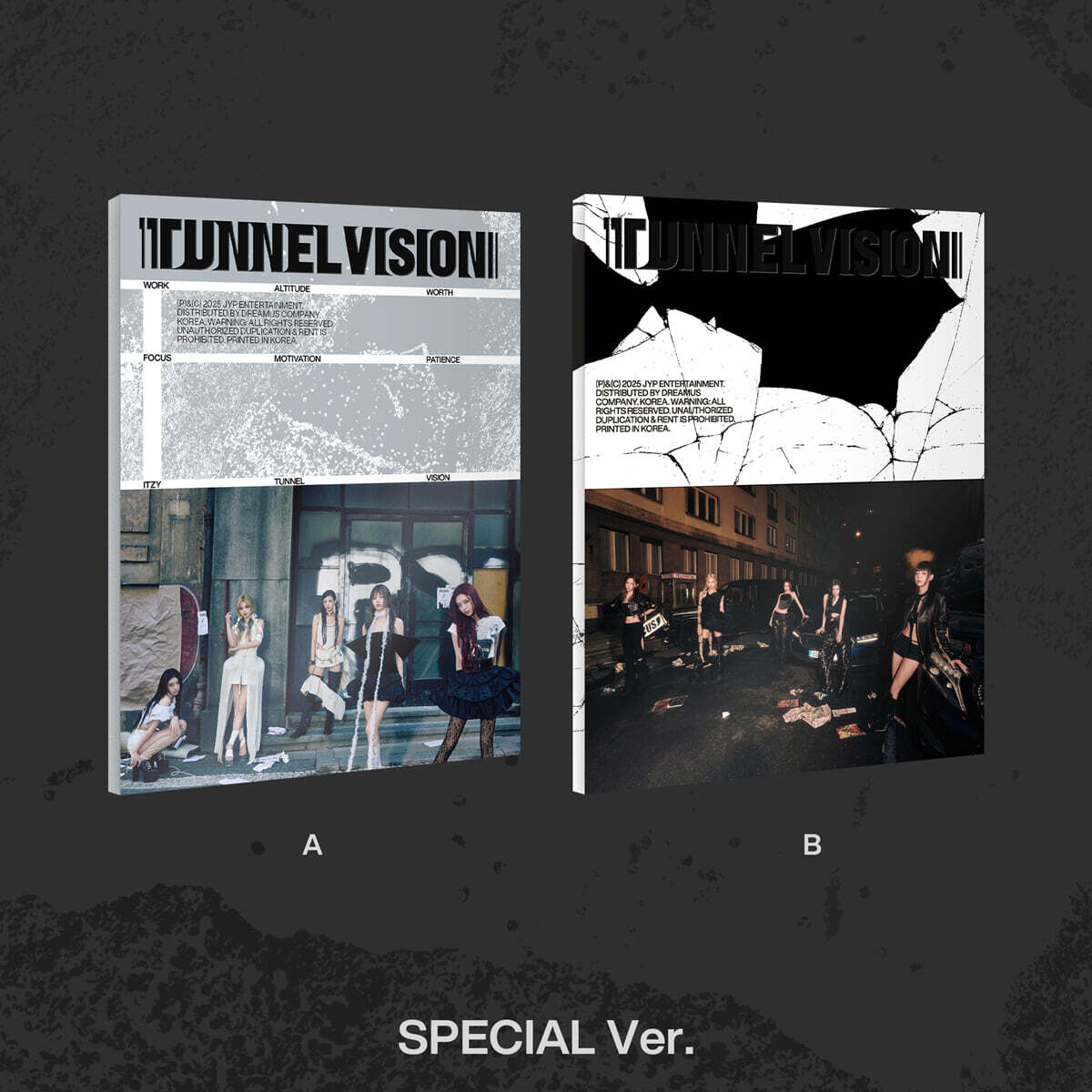 ITZY - TUNNEL VISION (SPECIAL VER.) (2 VERSIONS)