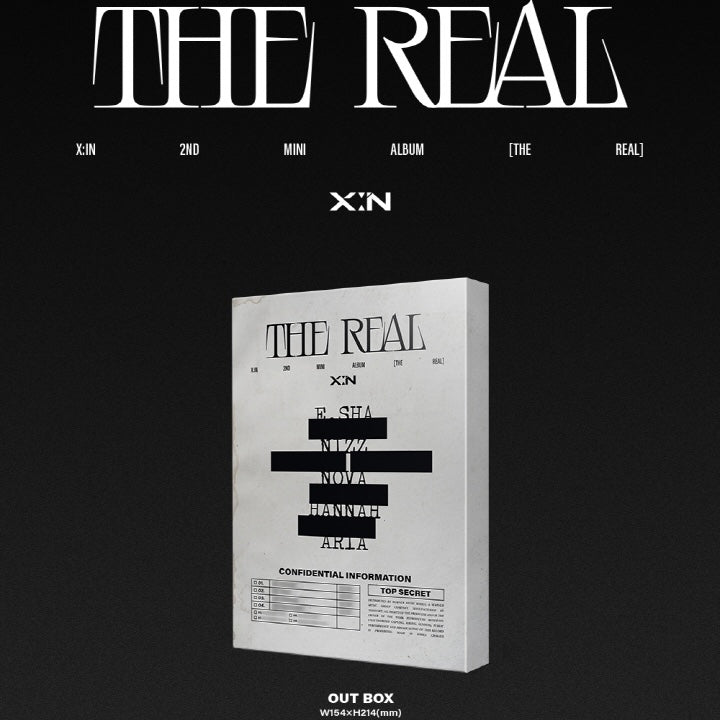 X:IN - 2ND MINI ALBUM [THE REAL] - LightUpK