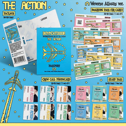 (PRE-ORDER) BOYNEXTDOOR - 5TH EP [THE ACTION] (WEVERSE ALBUMS VER.) - LightUpK