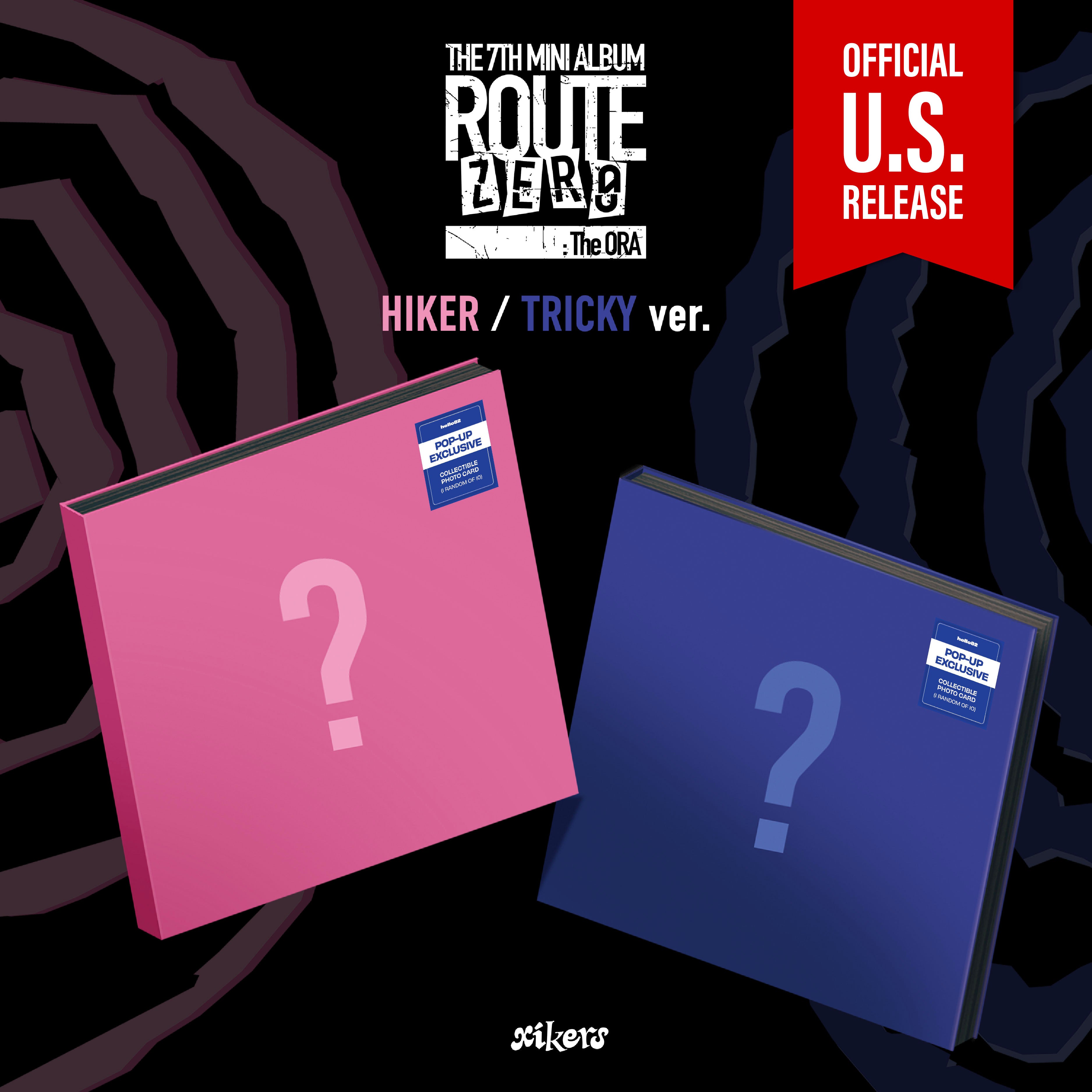 (PRE-ORDER) [HELLO82] [POP-UP EXCLUSIVE] XIKERS - 7TH MINI ALBUM [ROUTE ZERO : THE ORA] (3 VERSIONS) - LightUpK