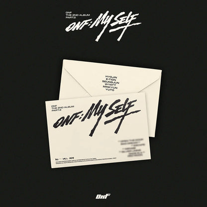 (PRE-ORDER) ONF - 2ND ALBUM PART.2 [ONF:MY SELF] (PLATFORM VER.) (6 VERSIONS) RANDOM - LightUpK