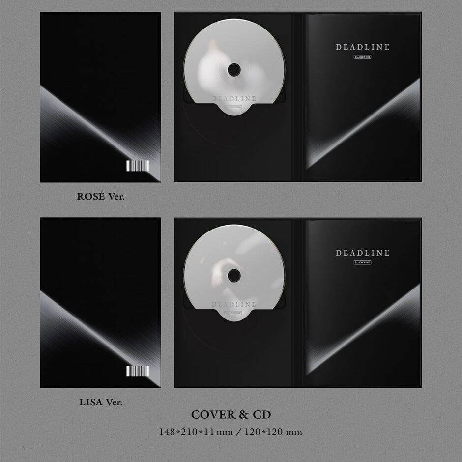 (PRE-ORDER) BLACKPINK - 3RD MINI ALBUM [DEADLINE] SILVER VER. (4 VERSIONS)