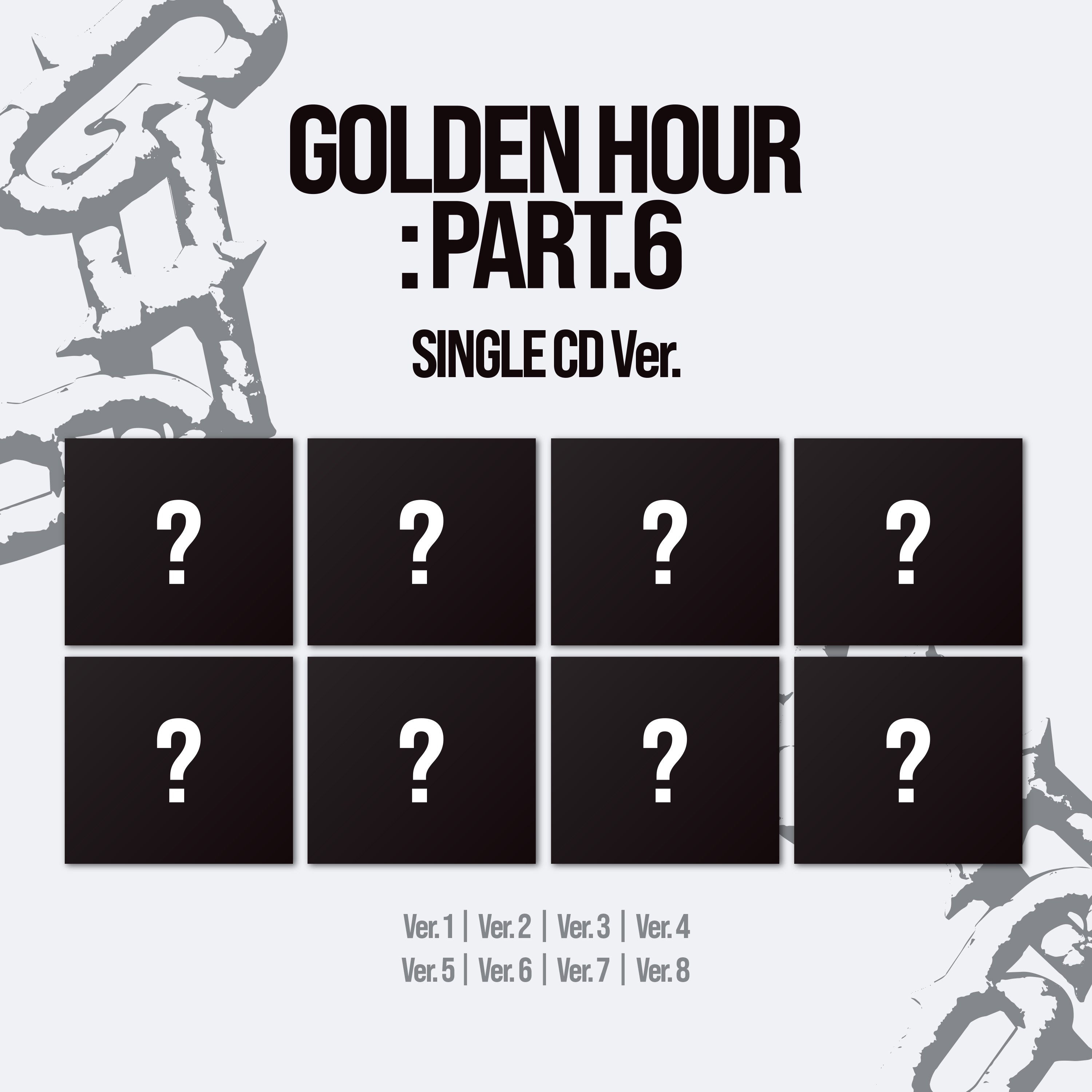 (PRE-ORDER) [hello82] ATEEZ - GOLDEN HOUR : PART.6 SINGLE CD VER. (8 VERSIONS)