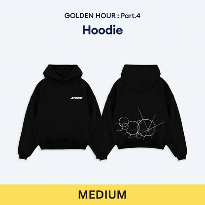 (PRE-ORDER) [HELLO82] ATEEZ - GOLDEN HOUR : PART.4 MERCH - HOODIE (3 SIZES)