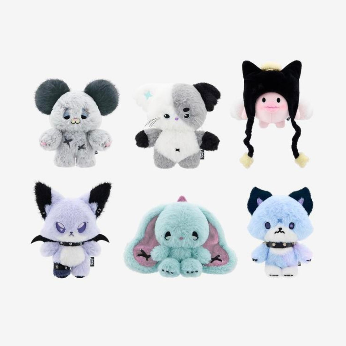 (PRE-ORDER) XDINARY HEROES - Xdinary Monsters PLUSH ORIGINAL Ver. - Beautiful Mind MD (6 VERSIONS) - LightUpK