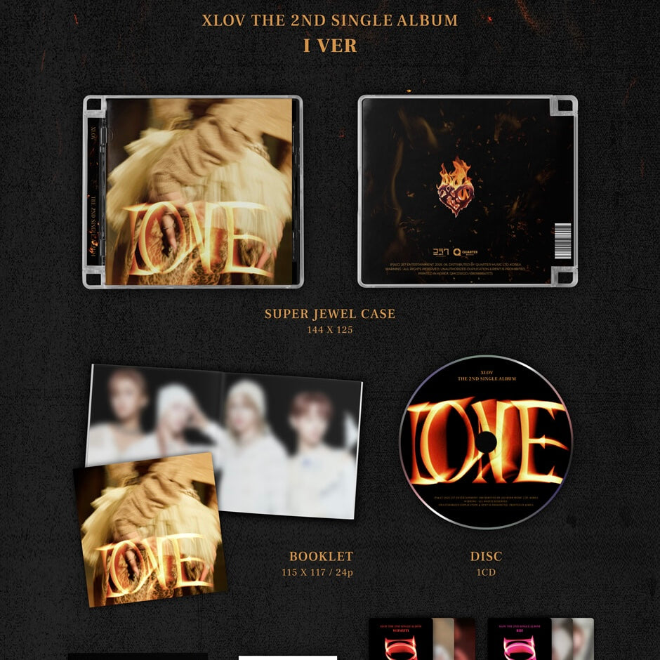 XLOV - 2ND SINGLE [I ONE] (2 VERSIONS) - LightUpK