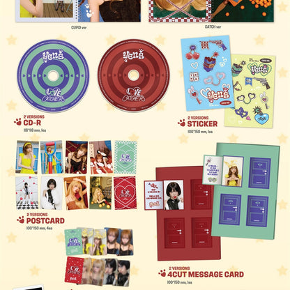 (PRE-ORDER) CHOI YE NA - 5TH MINI ALBUM [LOVE CATCHER] (PHOTOBOOK VER.) (2 VERSIONS) RANDOM - LightUpK