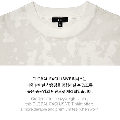 (PRE-ORDER) BTS - S/S CROP T-SHIRT (WHITE) (4 SIZES) - LightUpK