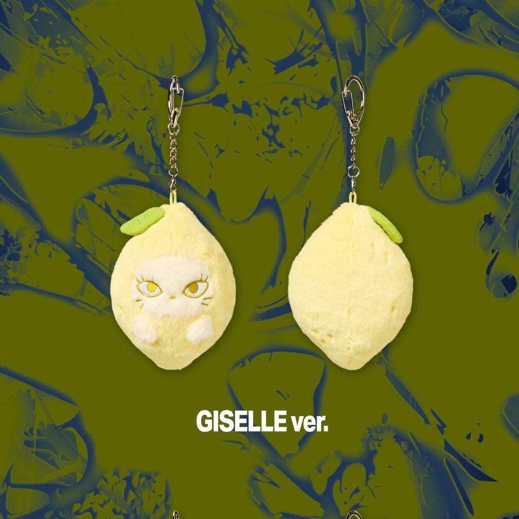 (PRE-ORDER) AESPA - DOLL KEYRING (LEMONADE ver.) / 2026 aespa WEEK - MAKE IT LEMONADE OFFICIAL MD (4 VERSIONS)