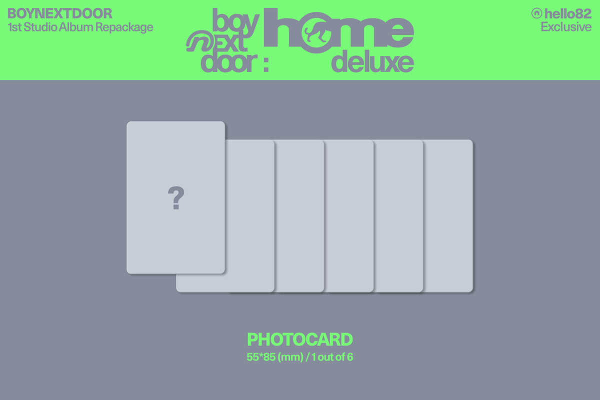 (PRE-ORDER) [hello82] [hello82 EXCLUSIVE] BOYNEXTDOOR - HOME: DELUXE (3 VERSIONS)