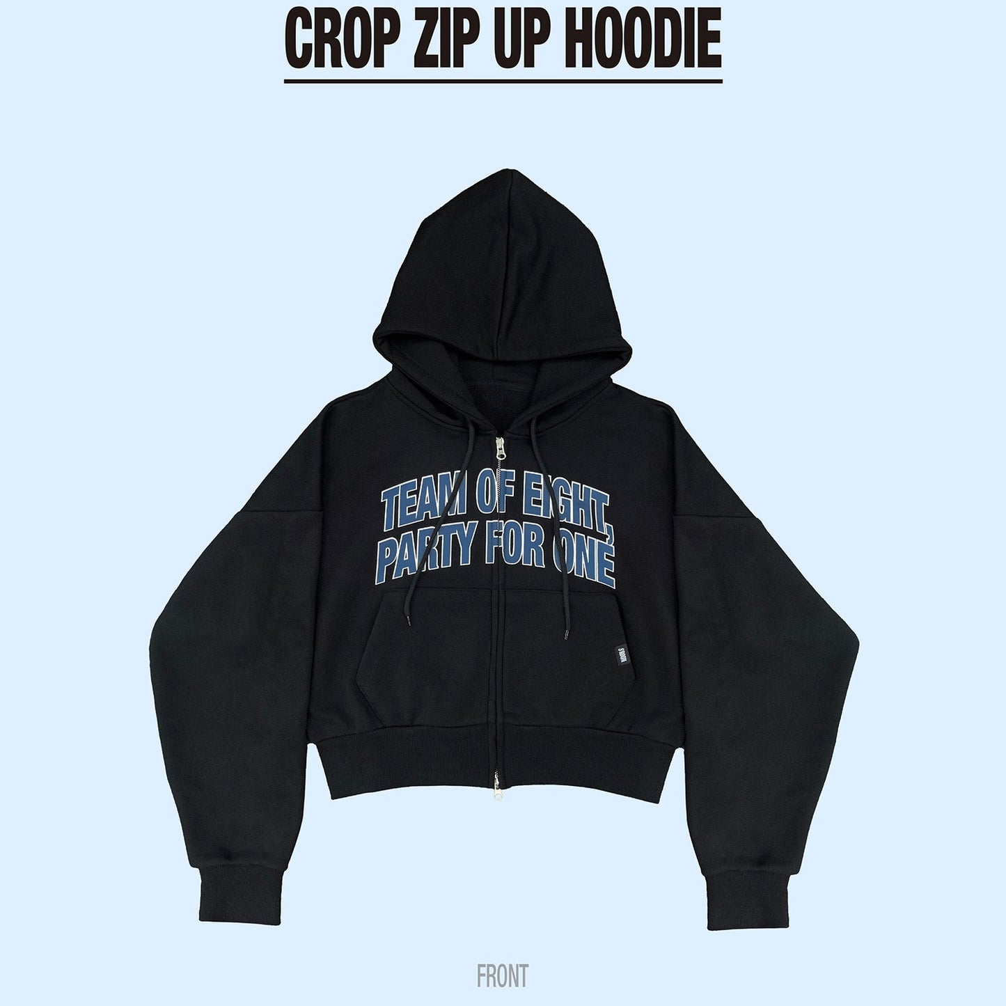 (PRE-ORDER) ATEEZ - 8ROOM POP-UP OFFICIAL MERCH - ZIP UP HOODIE - LightUpK