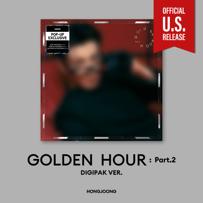 [HELLO82] [POP-UP EXCLUSIF] ATEEZ - GOLDEN HOUR : PARTIE 2 DIGIPACK (8 VERSIONS)