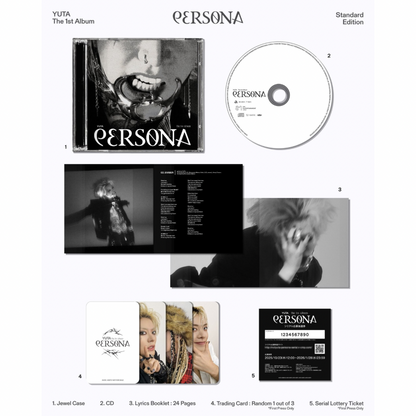 (PRE-ORDER) YUTA (NCT 127) - PERSONA (REGULAR EDITION) - LightUpK