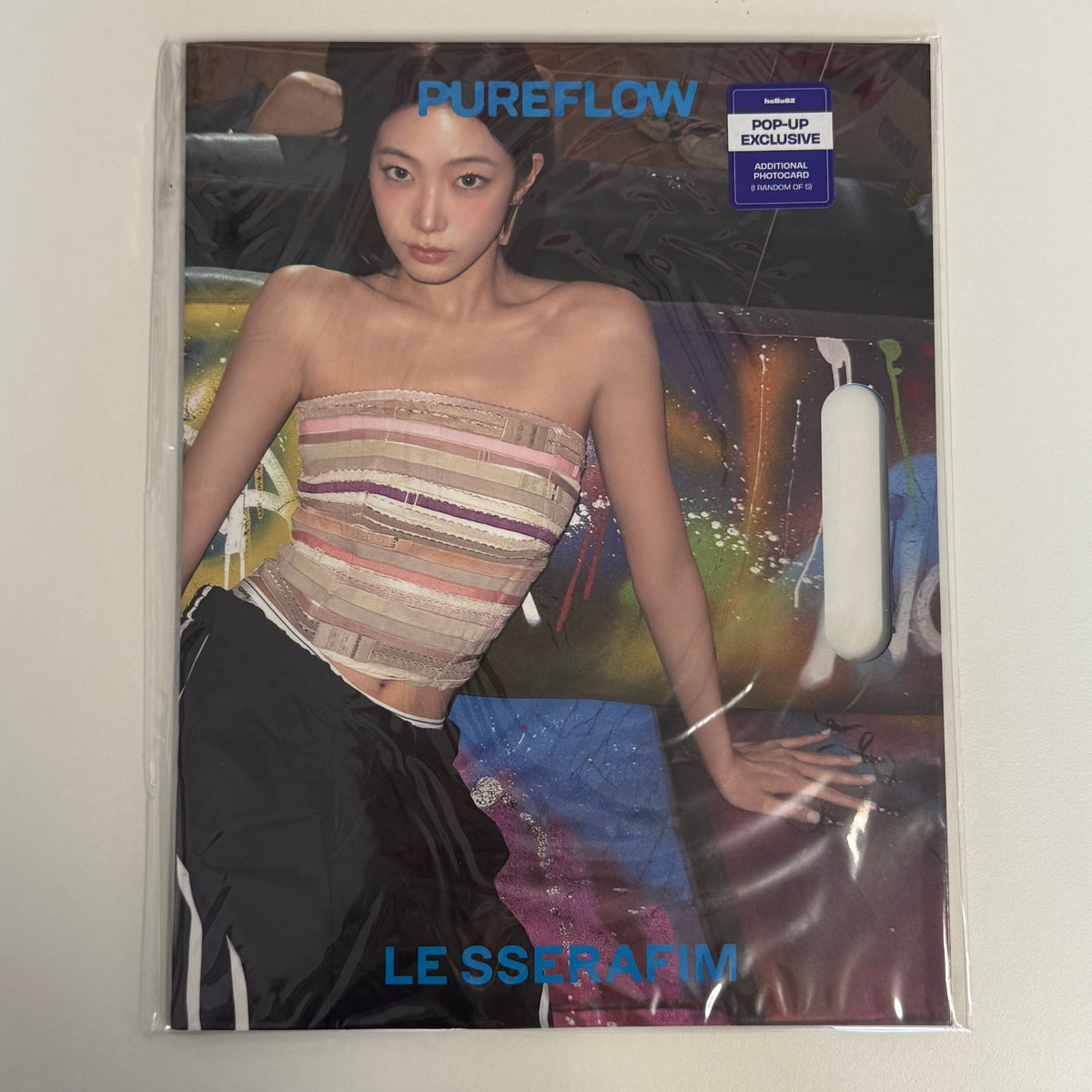 [HELLO82] [HELLO82 POP-UP EXCLUSIVE] LE SSERAFIM - 2nd Studio Album ‘PUREFLOW’ pt.1 (COMPACT ver.) (6 VERSIONS)