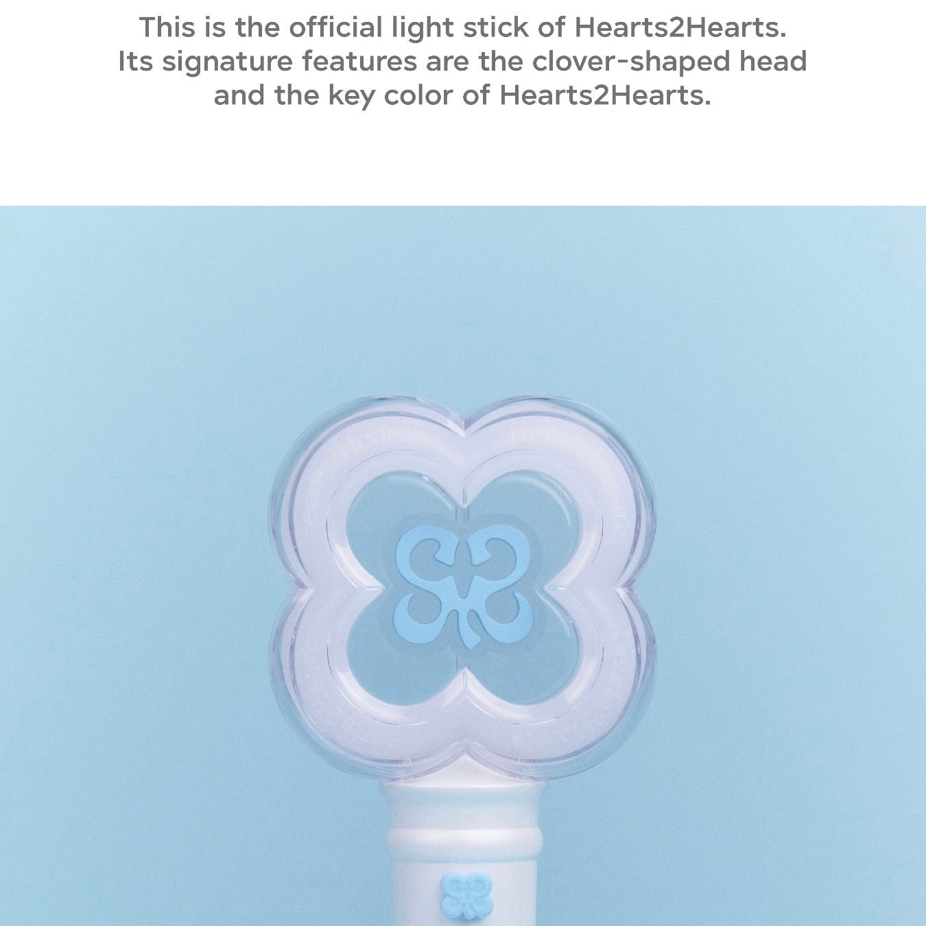 HEARTS2HEARTS - OFFICIAL LIGHTSTICK - LightUpK