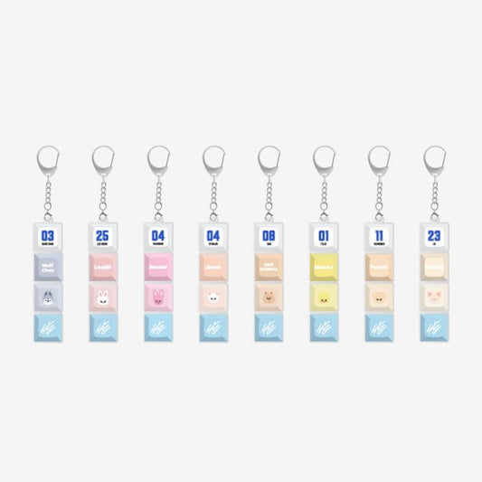 (PRE-ORDER) STRAY KIDS - SKZOO KEYCAP KEYRING - KARMA POP-UP MERCH (8 VERSIONS) - LightUpK