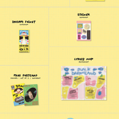 (PRE-ORDER) JUN. K - 4TH MINI ALBUM [DEAR MY MUSE] (2 VERSIONS) RANDOM - LightUpK