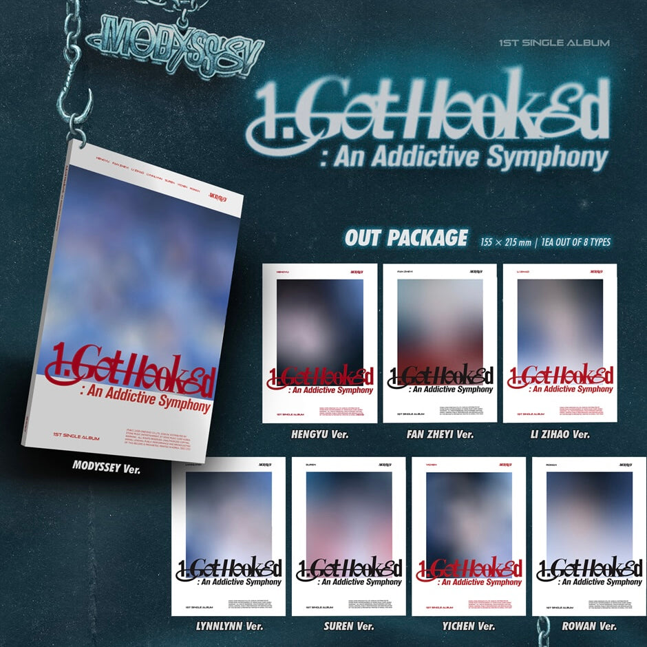 (PRE-ORDER) MODYSSEY - 1. GOT HOOKED AN ADDICTIVE SYMPHONY (8 VERSIONS) RANDOM - LightUpK