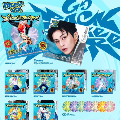 NCT DREAM - [GO BACK TO THE FUTURE] (DIGIPACK VER.) (7 VERSIONS) - LightUpK