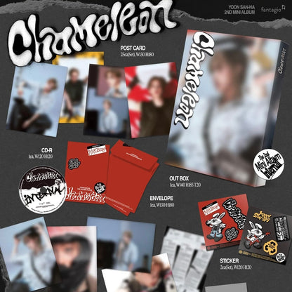 YOON SAN-HA (ASTRO) - 2ND MINI ALBUM [CHAMELEON] (2 VERSIONS) - LightUpK