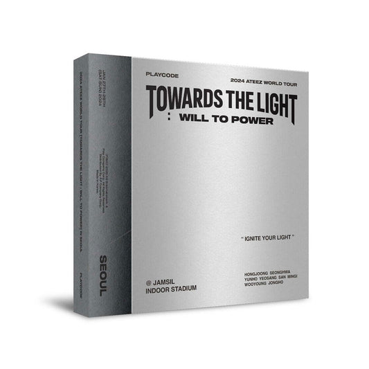 ATEEZ - 2024 ATEEZ WORLD TOUR [TOWARDS THE LIGHT : WILL TO POWER] IN SEOUL PLAYCODE - LightUpK