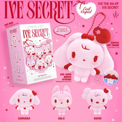 (PRE-ORDER) IVE - THE 4TH EP [IVE SECRET] (EVIL CUPID VER.) (PLATFORM VER.) (6 VERSIONS) RANDOM - LightUpK