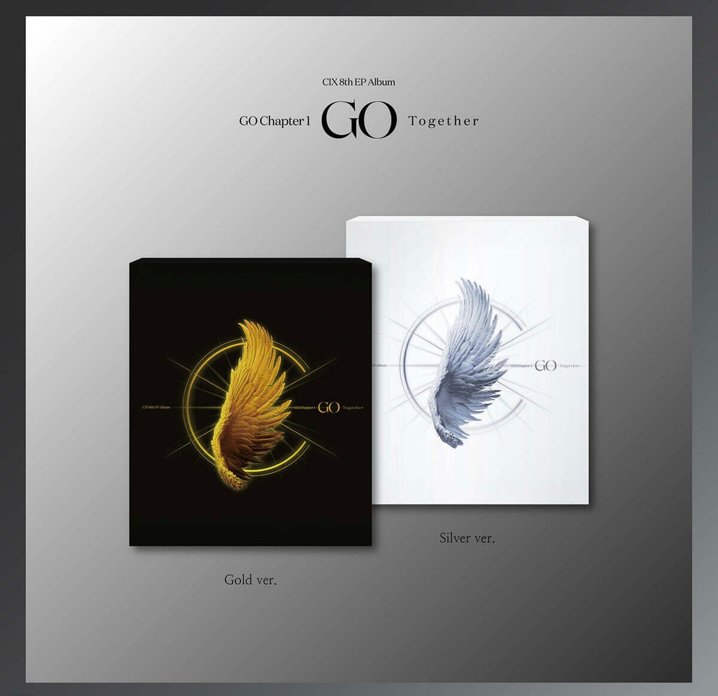 (PRE-ORDER) CIX - 8TH MINI ALBUM [GO CHAPTER 1 : GO TOGETHER] (2 VERSIONS) RANDOM - LightUpK