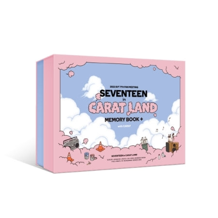 SEVENTEEN - 2023 SVT 7TH FAN MEETING [SEVENTEEN IN CARAT LAND] MEMORY BOOK+ DIGITAL CODE