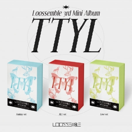 LOOSSEMBLE - 3RD MINI ALBUM [TTYL] (3 VERSIONS) - LightUpK