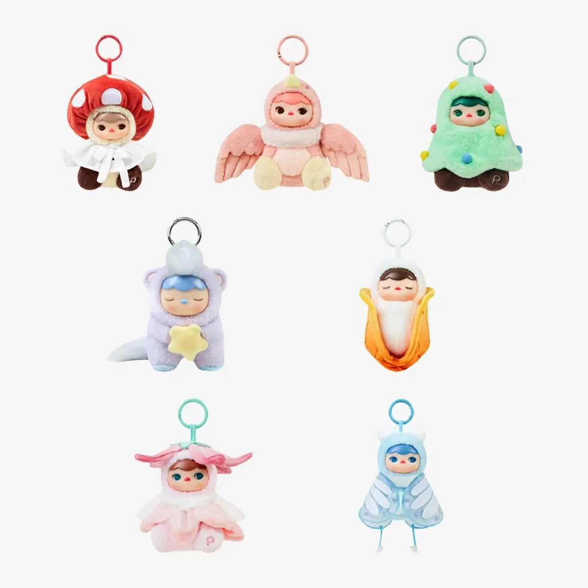[BLINDBOX] PUCKY FOREST PARTY SERIES-VINYL PLUSH PENDANT BLIND BOX - LightUpK