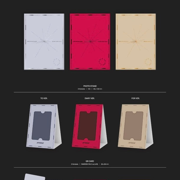 (PRE-ORDER) ATEEZ - GOLDEN HOUR : PART 2 (POCA VERSIONS) (3 VERSIONS) RANDOM