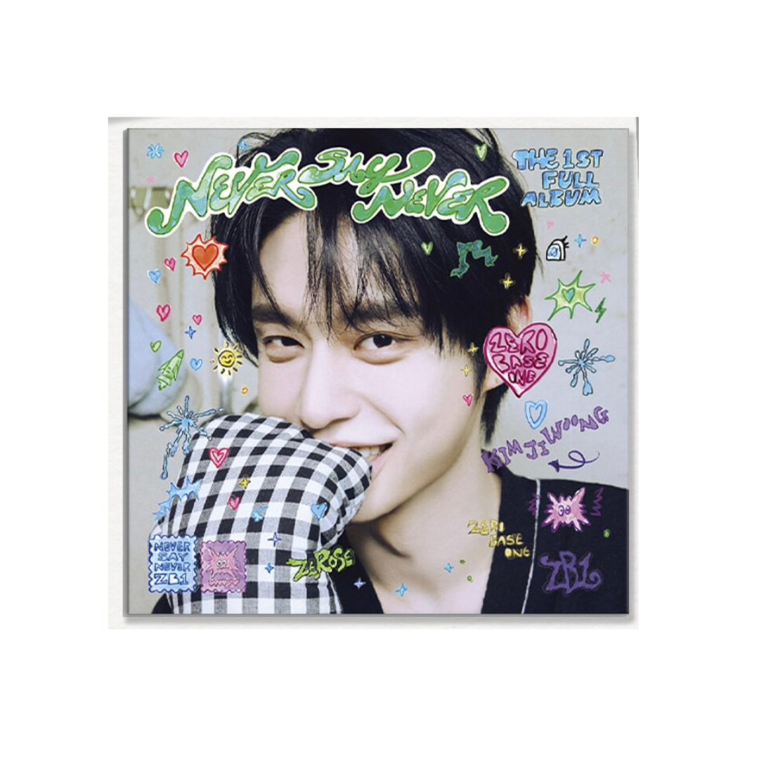 (PRE-ORDER) ZEROBASEONE - THE 1ST FULL ALBUM [NEVER SAY NEVER] DIGIPACK VER. (10 VERSIONS) RANDOM - LightUpK