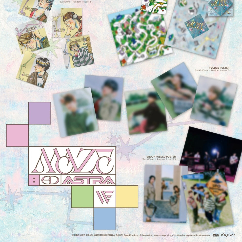 (PRE-ORDER) ONEWE - 4TH MINI ALBUM [MAZE : AD ASTRA] (MAZE VER.) - LightUpK