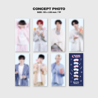 (PRE-ORDER) ENHYPEN - WORLD COUPON CARD COLLECTION (PAJAMA PARTY SPECIAL VER.) - LightUpK