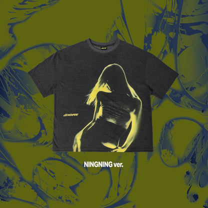 (PRE-ORDER) AESPA - T-SHIRT (LEMONADE ver.) / 2026 aespa WEEK - MAKE IT LEMONADE OFFICIAL MD (4 VERSIONS)