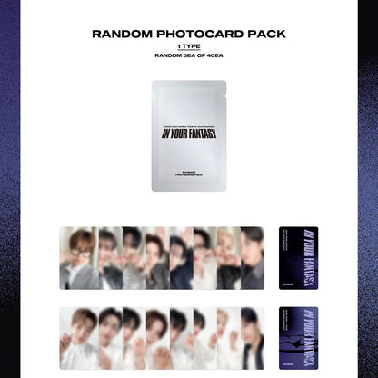 ATEEZ - 2025 WORLD TOUR [IN YOUR FANTASY] OFFICIAL MD - RANDOM PHOTOCARD PACK - LightUpK
