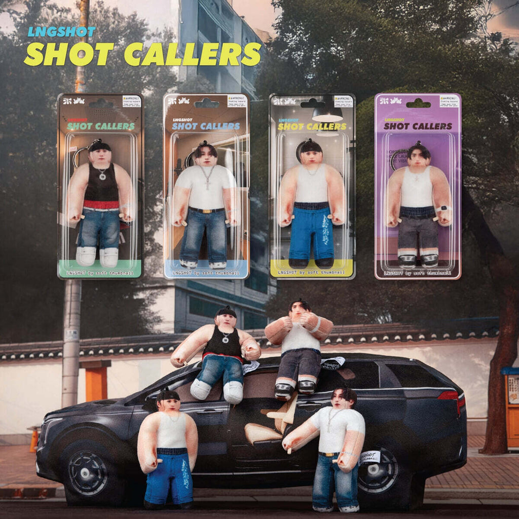 (PRE-ORDER) LNGSHOT - EP [SHOT CALLERS] (CHARACTER VER.) (4 VERSIONS) RANDOM