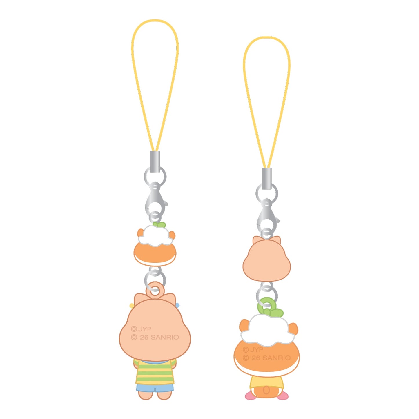 (PRE-ORDER) STRAY KIDS - MINI FIGURE COUPLE KEYRING - SKZOO X SANRIO CHARACTERS (8 VERSIONS)