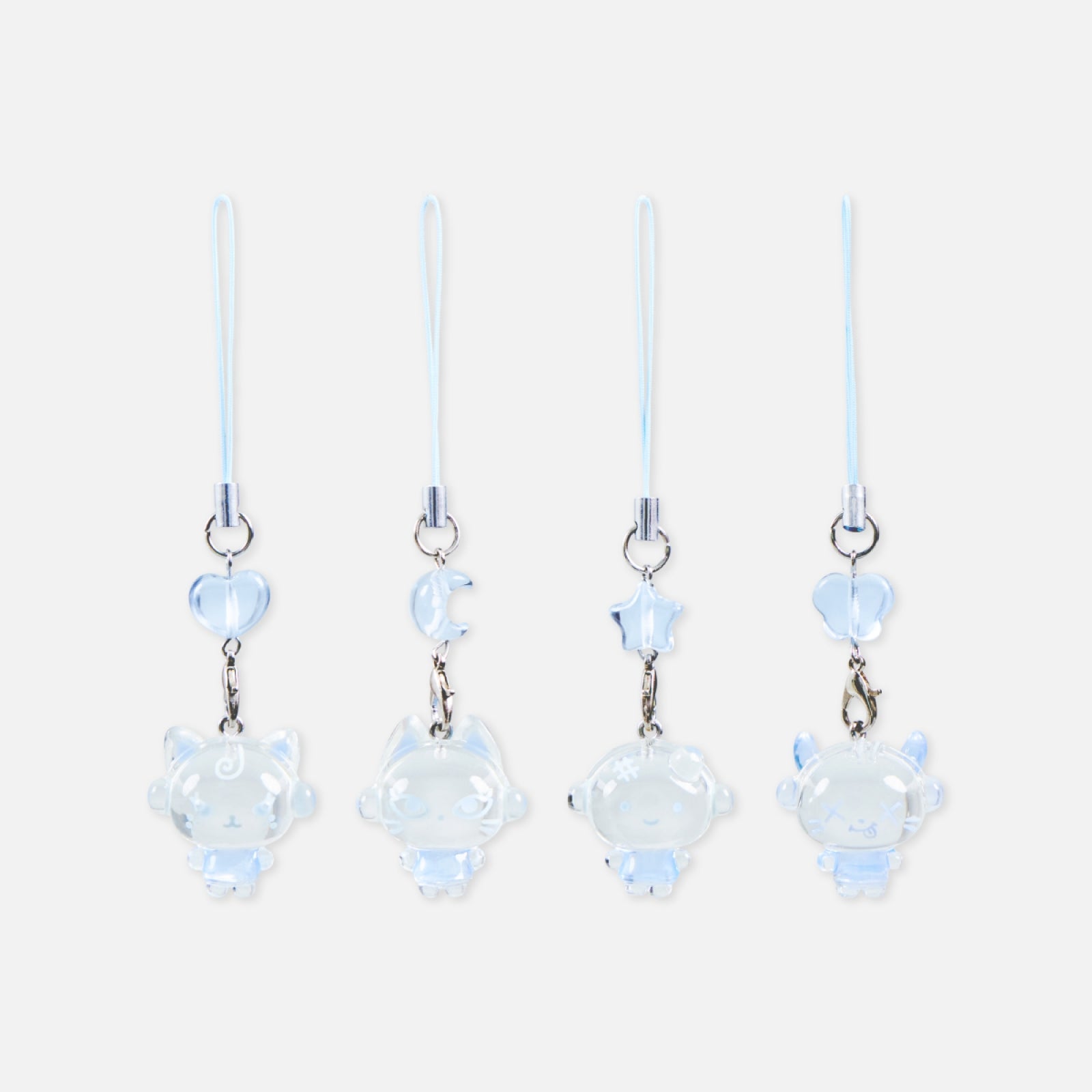 (PRE-ORDER) AESPA - 2025-26 AESPA LIVE TOUR [SYNK : AEXIS LINE] : PHONE STRAP (4 VERSIONS) - LightUpK