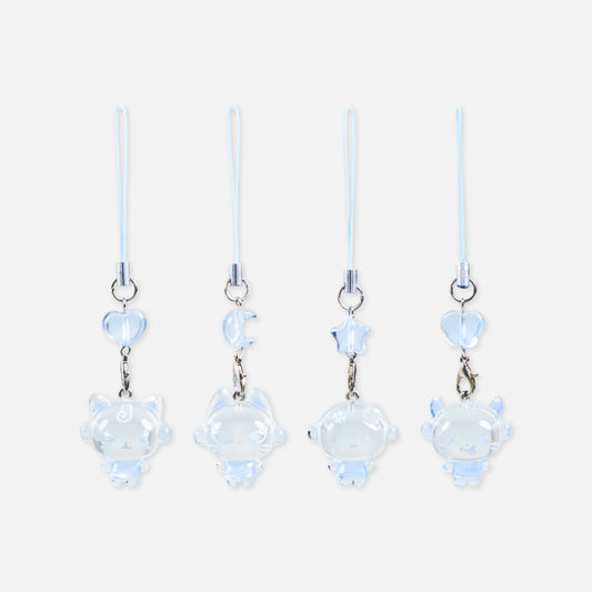 (PRE-ORDER) AESPA - 2025-26 AESPA LIVE TOUR [SYNK : AEXIS LINE] : PHONE STRAP (4 VERSIONS) - LightUpK