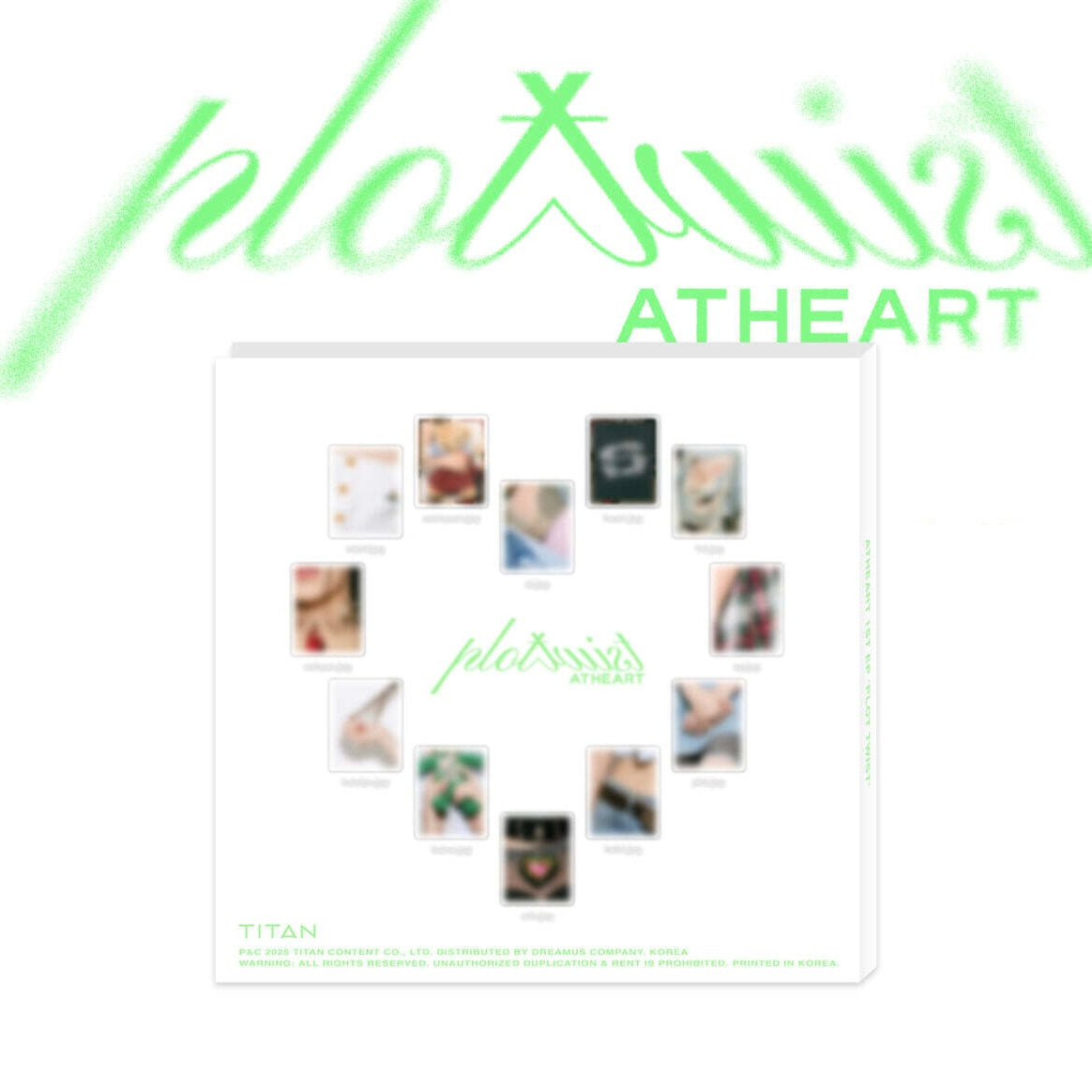 (PRE-ORDER) ATHEART - 1ST EP [PLOT TWIST] (TWIST VER.) - LightUpK