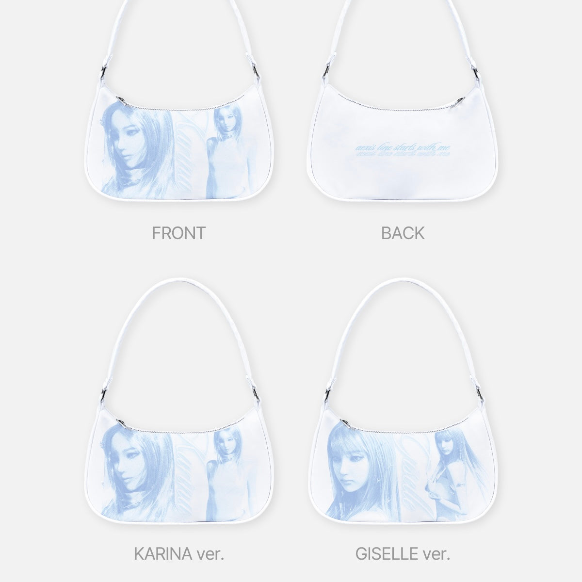 (PRE-ORDER) AESPA - 2025-26 AESPA LIVE TOUR [SYNK : AEXIS LINE] : BAG (4 VERSIONS) - LightUpK