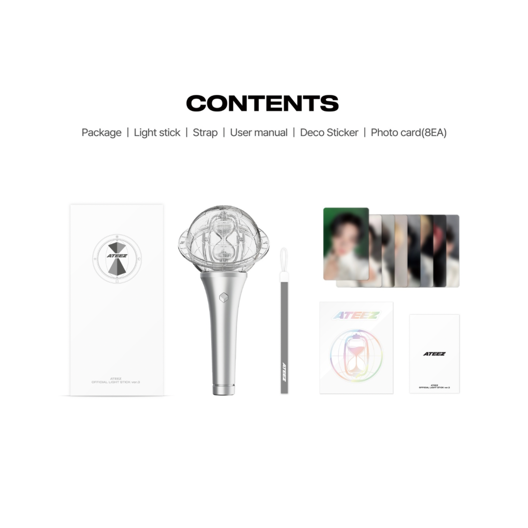 (PRE-ORDER) ATEEZ - OFFICIAL LIGHTSTICK (VER. 3) - LightUpK