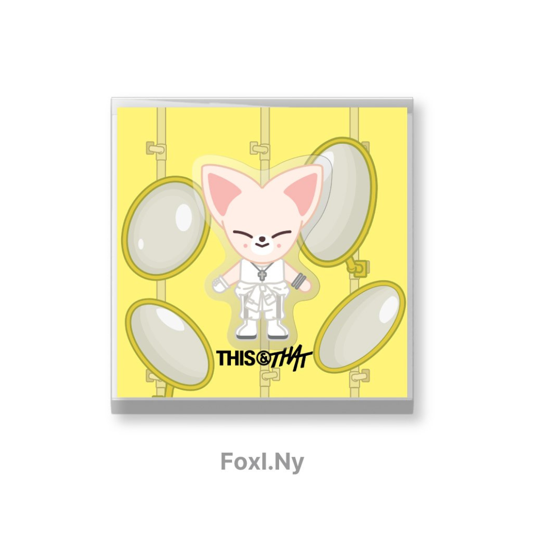 (PRE-ORDER) STRAY KIDS - SKZOO SPINNING MAGNET - THIS & THAT MD (8 VERSIONS)