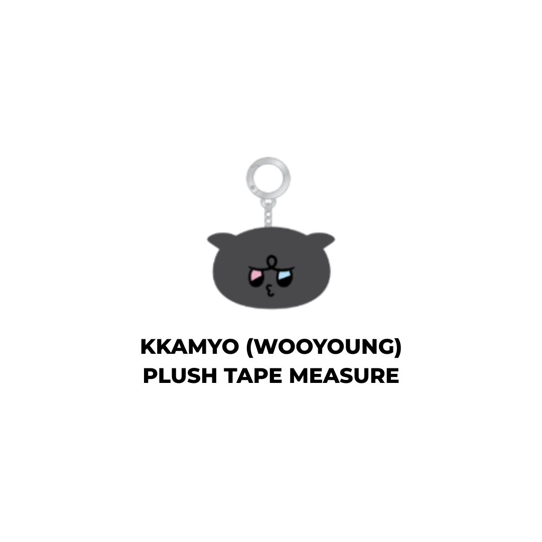 (PRE-ORDER) ATEEZ - MIGHTEEZ - [ROCK THE STAGE] PLUSH TAPE MEASURE (8 VERSIONS)