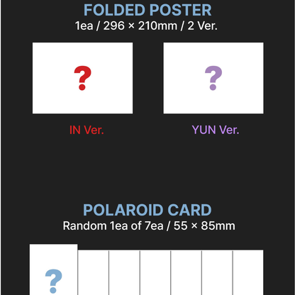 (PRE-ORDER) YOUNITE - 8TH EP [INYUN PART.1] (2 VERSIONS) RANDOM - LightUpK