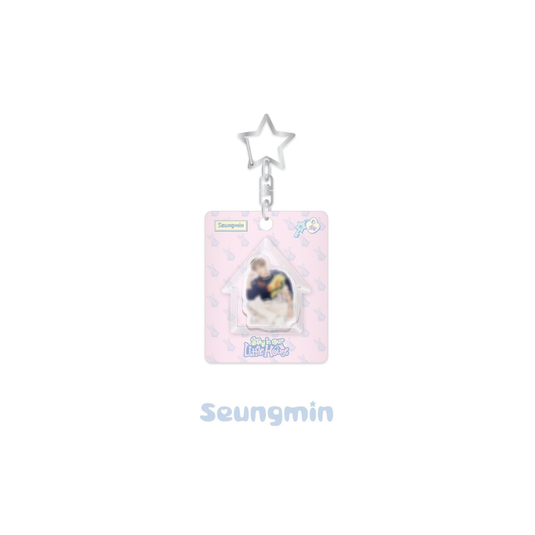 (PRE-ORDER) STRAY KIDS - MINI BLOCK KEYRING - STAY IN OUR LITTLE HOUSE (8 VERSIONS) - LightUpK