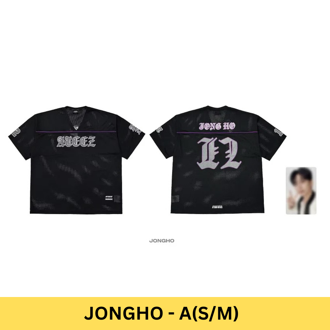 ATEEZ - 'IN YOUR FANTASY' OFFICIAL TOUR MERCH FOOTBALL UNIFORM (24 TYPES) - LightUpK