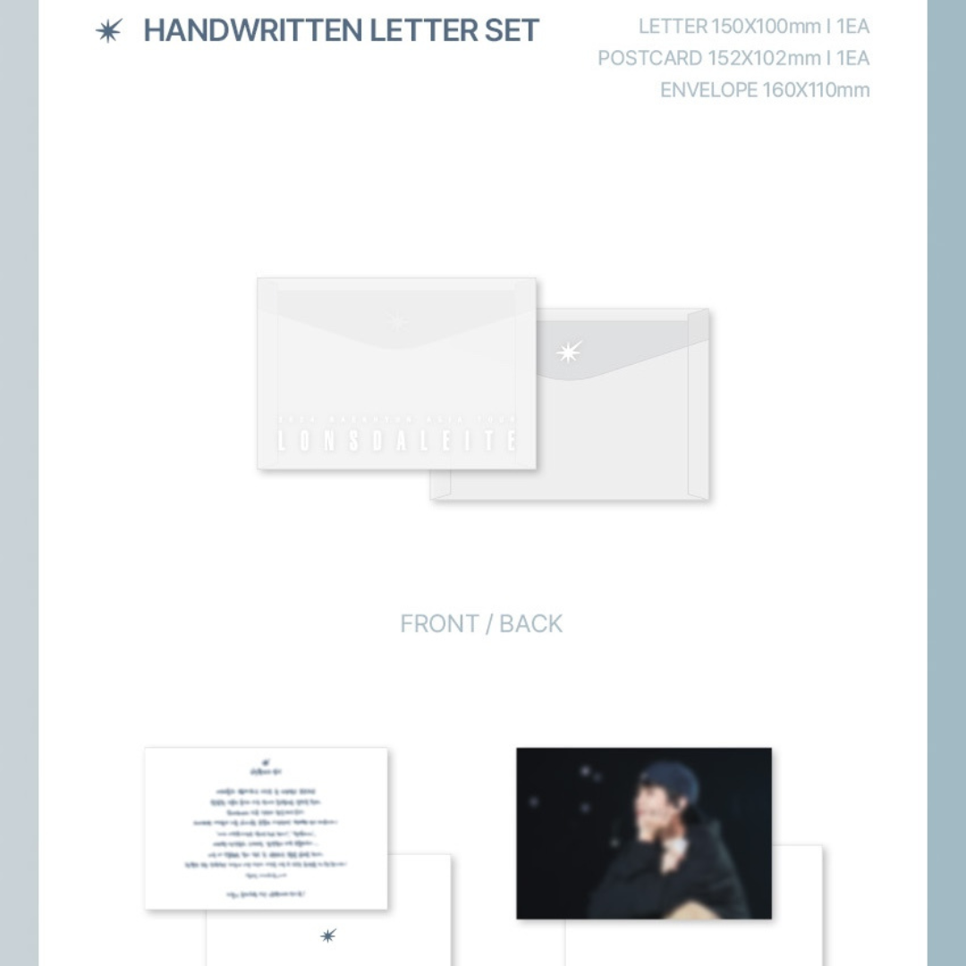 (PRE-ORDER) BAEKHYUN - 2024 BAEKHYUN ASIA TOUR [LONSDALEITE] IN SEOUL (BLU-RAY)